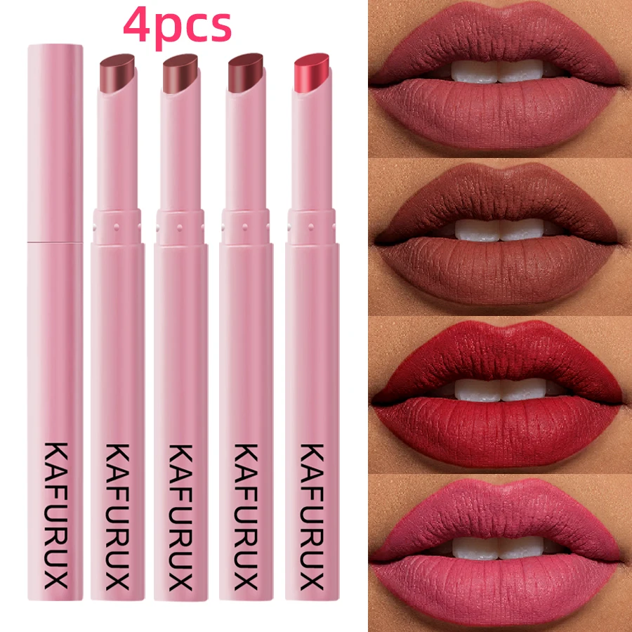 Colorful Waterproof Lipliner Matte Lip Tint Set