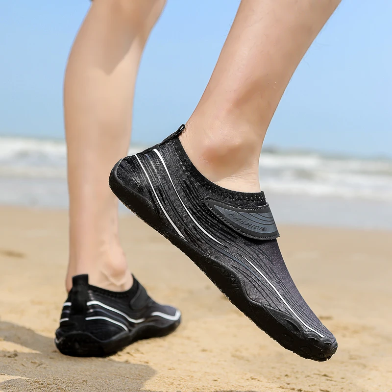 Aqua Schoenen Heren En Dames Mesh Oppervlak Licht Water Sneakers Ademende Strand Zwemschoenen Blootsvoets Schoenen