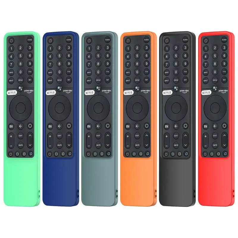 Silicone Remote Control Case for Xiaomi P1 Mi TV P1/P1E/Q1/Q1E A2 58 55 50 43 32 43 P1E55 XMRM-19 TV Stick Protective Cover