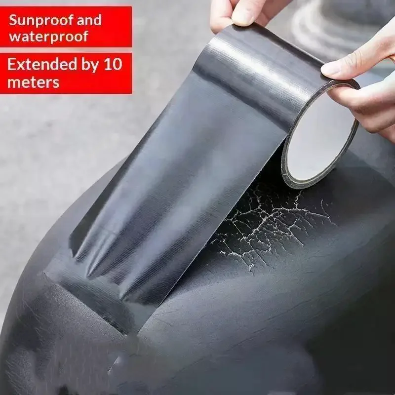 Waterproof Leather Repair Tape With Sun Protection 5M/10M For Fixing Motorcycle Seats Sofas Outdoor Furniture Cracks