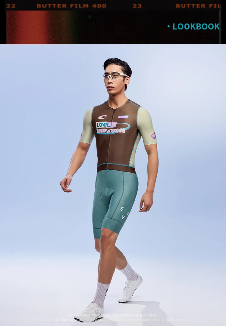 EVR Sommer Herren-Radtrikot Kurzarm Hochelastisch Atmungsaktives Radshirt Herren 3-Taschen Straßen- und Mountainbike-Oberteil – Detail 13