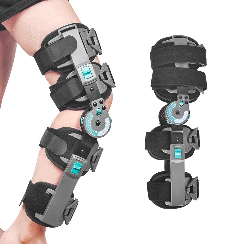 CHK-OAHX-003 Rehabilitation Equipment Leg Stabilizer Adjustable Hinged Knee Support Brace OA ROM Hinged Knee Brace For Arthritis