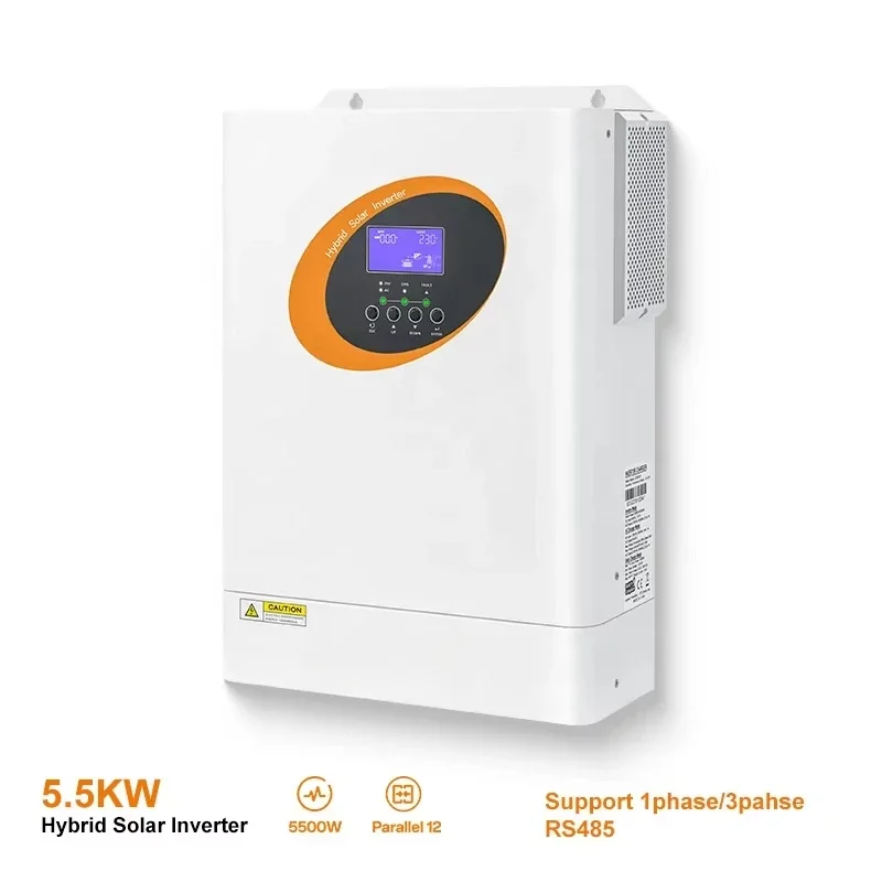 

Hybrid Solar Inverter Off-Grid Hybrid 6.2kw Pure Sine Wave Inverter 220V