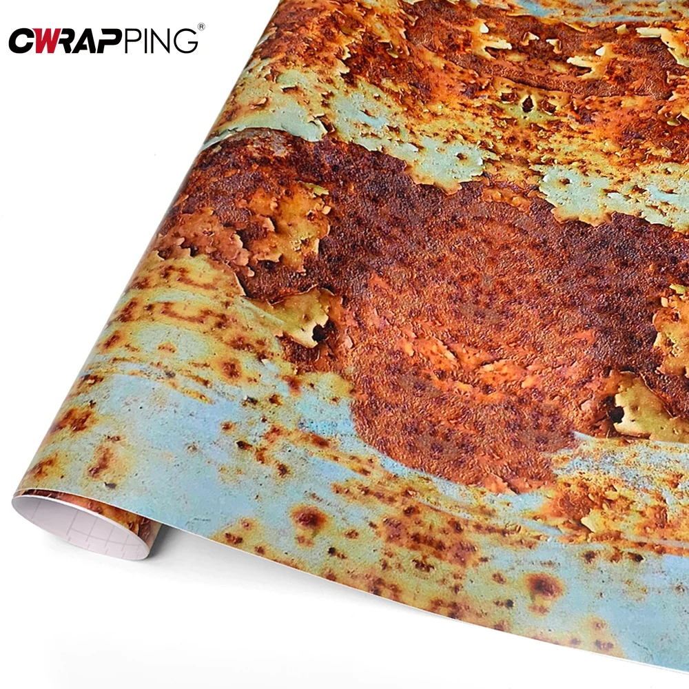 

Ржавая камуфляжная пленка для мотоцикла, виниловая пленка, самоклеящаяся ржавая наклейка «сделай сам», для авто скутера, мотоцикла, наклейка для ноутбука, аксессуары