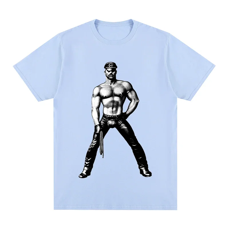 Cotton Men T Shirt New TEE TSHIRT Womens Tops Tom of Finland Art LGBT GAY Rainbow COWBOY Cops Boyfriend T-shirt