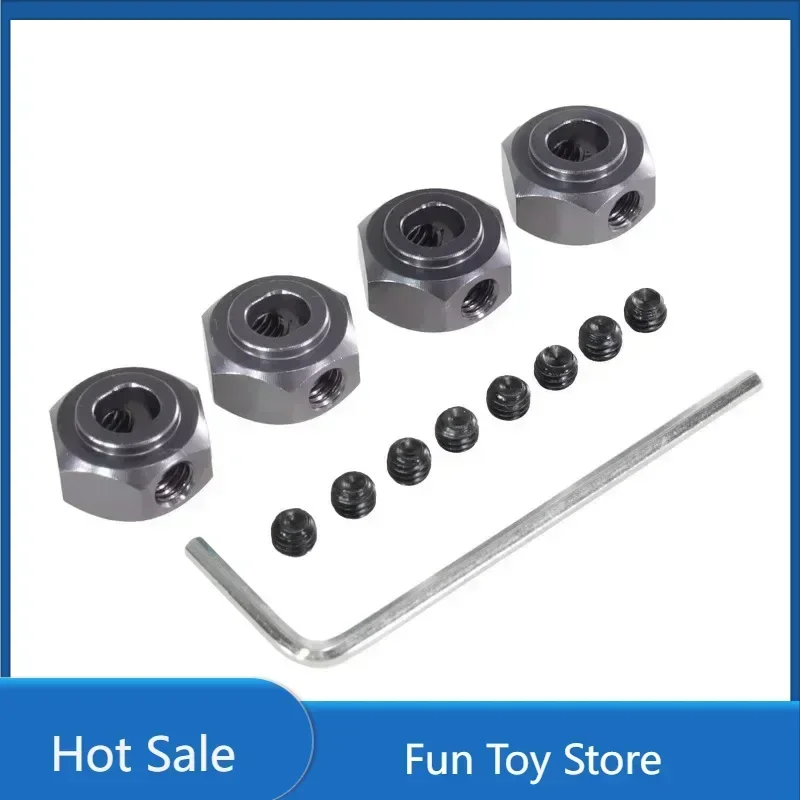 

Metal 12mm hex connector for MJX HYPER GO 1/10 10208 1/12 H12Y H12Y+RC car metal upgrade parts accessories