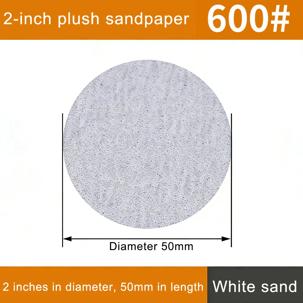 2-inch Sandpaper For Woodworking Sanding And Polishing With A Suction Cup For Woodworking Polishing Jewelry Carving Dry Sander