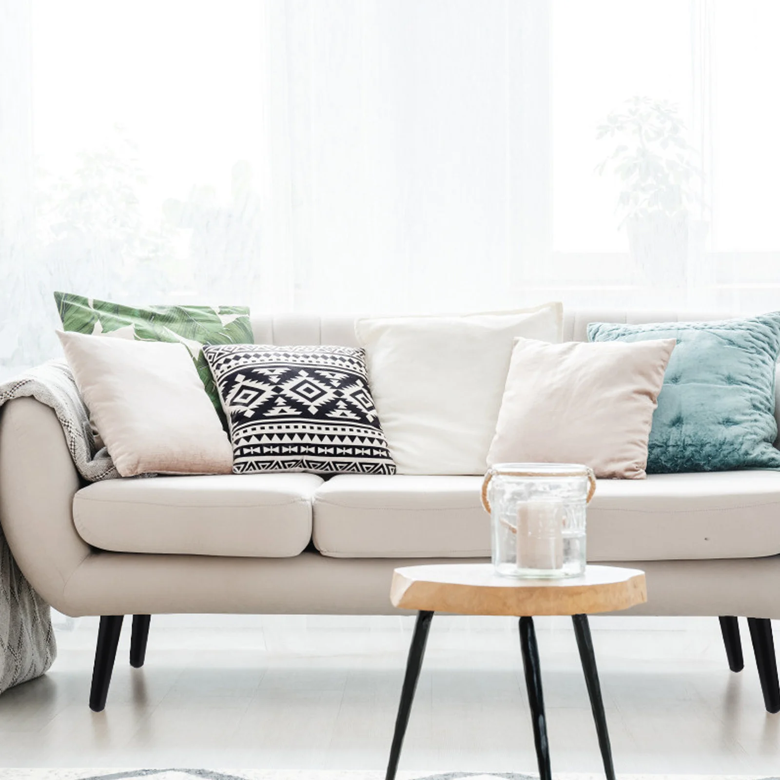 

4Pcs Heavy Duty Furniture Legs Strong Iron Supports for Sofa Bed Cabinet Stand Thickened Load Bearing Home Office