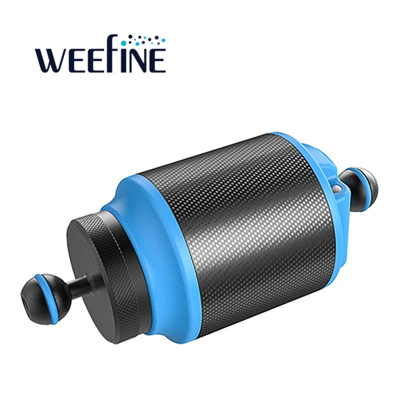 Weefine WFA37 Adjustable Buoyancy Carbon Fiber Float Arm Extend Bracket for Strobe Flashlight Underwater Photography Accessories