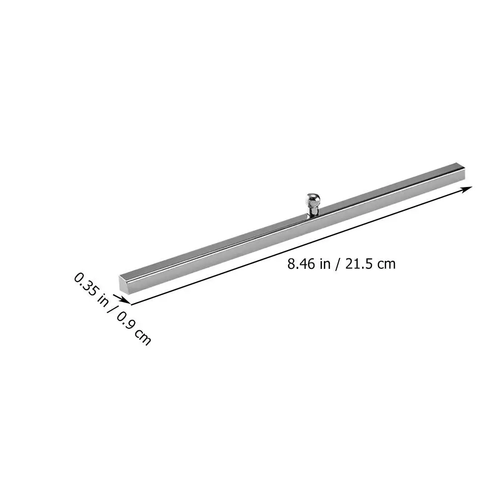 2pcs Stainless Steel Calligraphy Paperweight Waterproof Moisture Proof Rice Paper Training Tools Office Supplies Folder