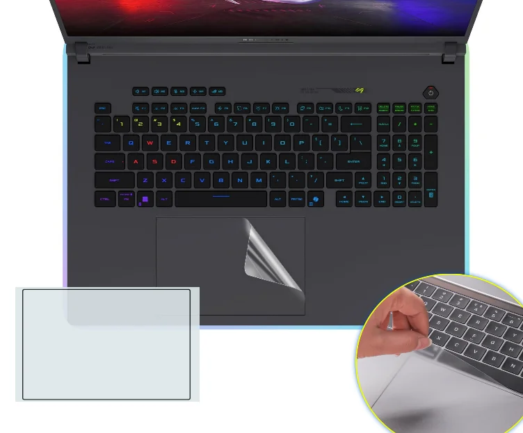 

Матовая защитная пленка для тачпада, защитная пленка для Asus ROG Strix G18 (2025) G815 LW LR JPR/ROG Strix SCAR 18 (2025) G835 LX