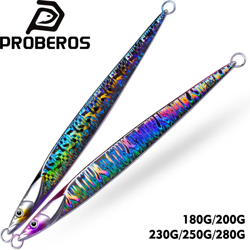 

Offshore Metal Bait for Tuna/Amberjack (Deep Sea Fishing Tackle) Heavy 180-280g Speed Jigging Lure