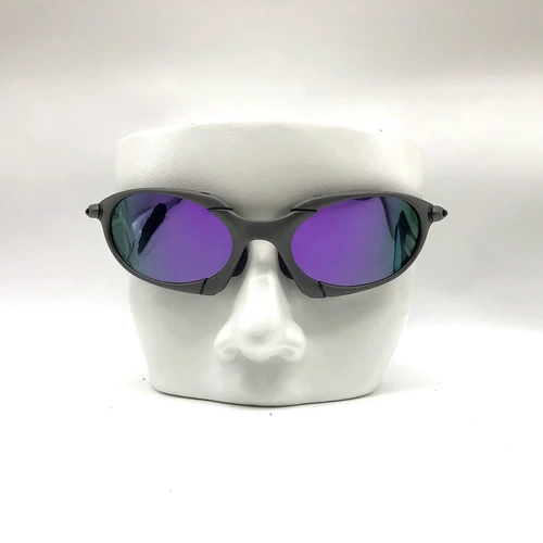 Imagen 2 del producto Gafas de sol polarizadas para hombre MTB, gafas de ciclismo UV400, gafas de Metal para bicicleta, gafas de ciclismo, gafas de montar, gafas de sol para pescar