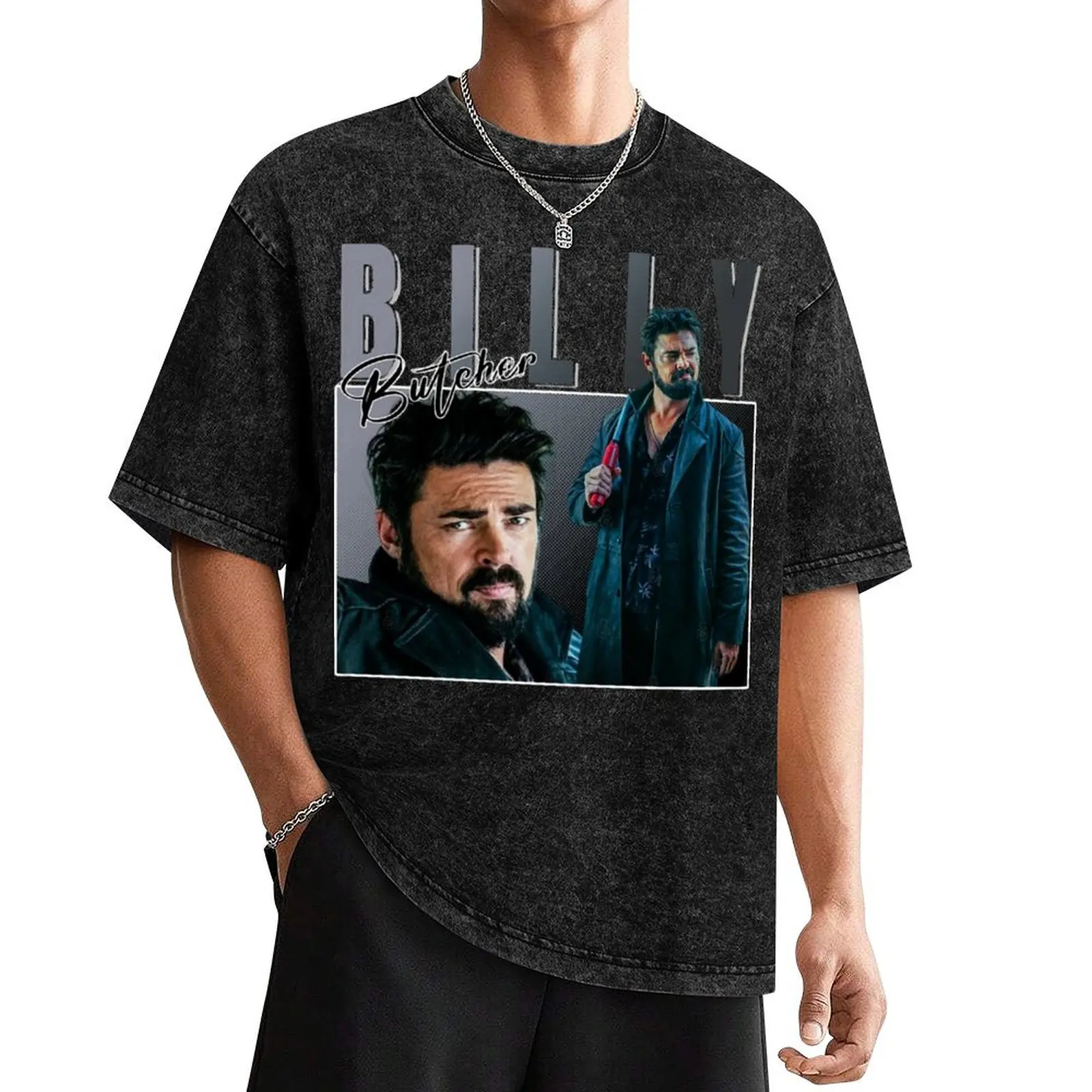 Billy Bútchér T-Shirt custom t shirt man t shirt luxury clothing labubu Men's t-shirt