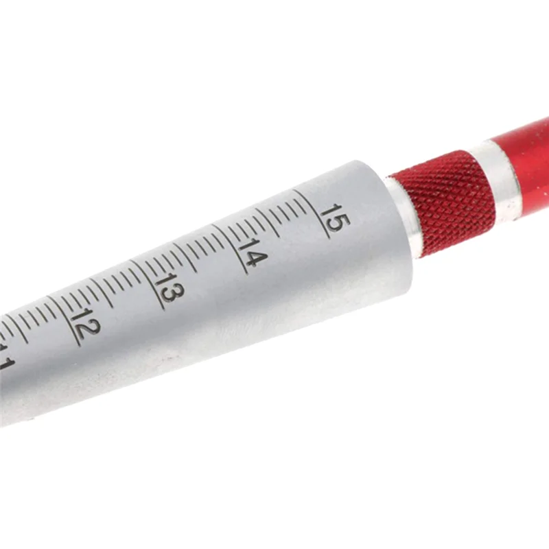 

SYW-Conical Gauge Taper Welding Feeler Gauge Gage Welding Taper Gage Feeler Depth Ruler Space Hole Measurement Tool 3-15Mm
