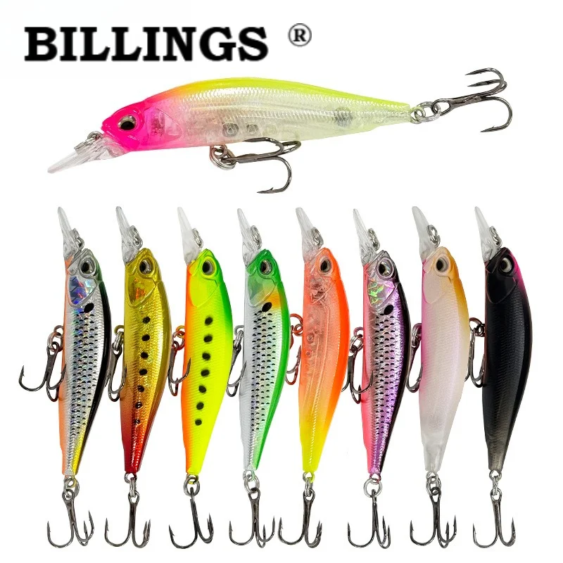 BILLINGS 1 Stück schwimmender künstlicher Köder – 63 cm/5,2 g Mikro-Angelköder für Süß- und Salzwasser, praktisches Angelzubehör – Detail 1