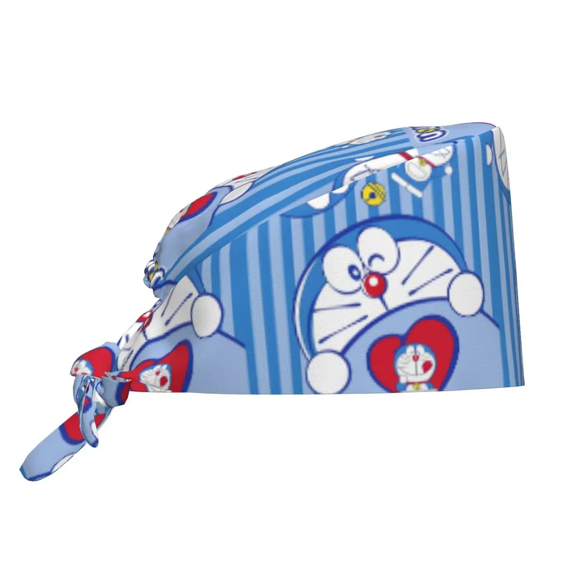 

Custom D-Doraemones Cat Cartoons Cleaning Working Cap Cool Unisex Magic Scrub Cap Surgicals Hat Nurse Scrubs Hat Nurse