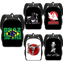 Jiu-jitsu brazylijskie sztuki walki plecak kobiety mężczyźni tornistry walki plecak studencki plecak plecaki na laptopa prezent