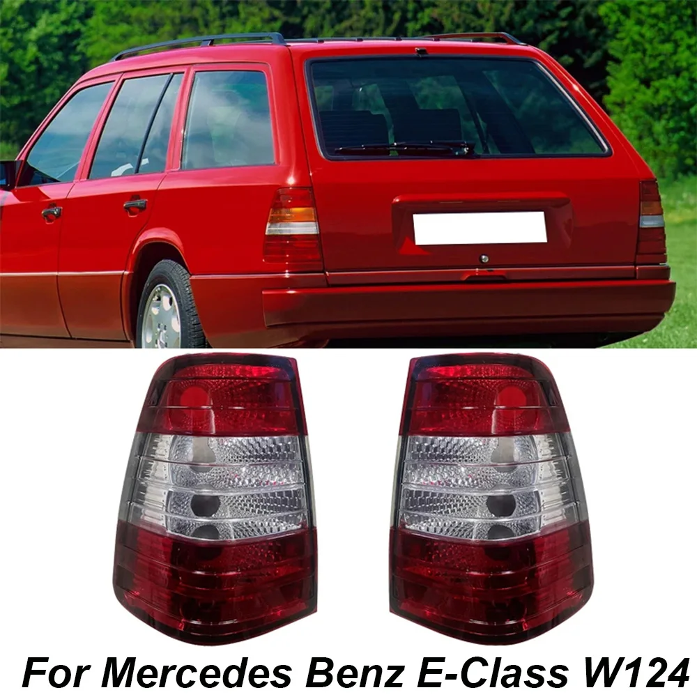

For Mercedes Benz E-Class W124 1986-1996 Taillight Reversing Light Turning Flashing Light Driving Warning Light No Bulb