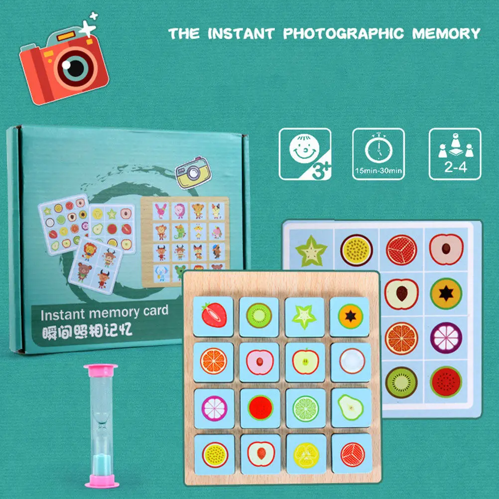 

Brain Teaser Interactive Children's Toy Memory Chess Game Color Sorting Sensory Toys