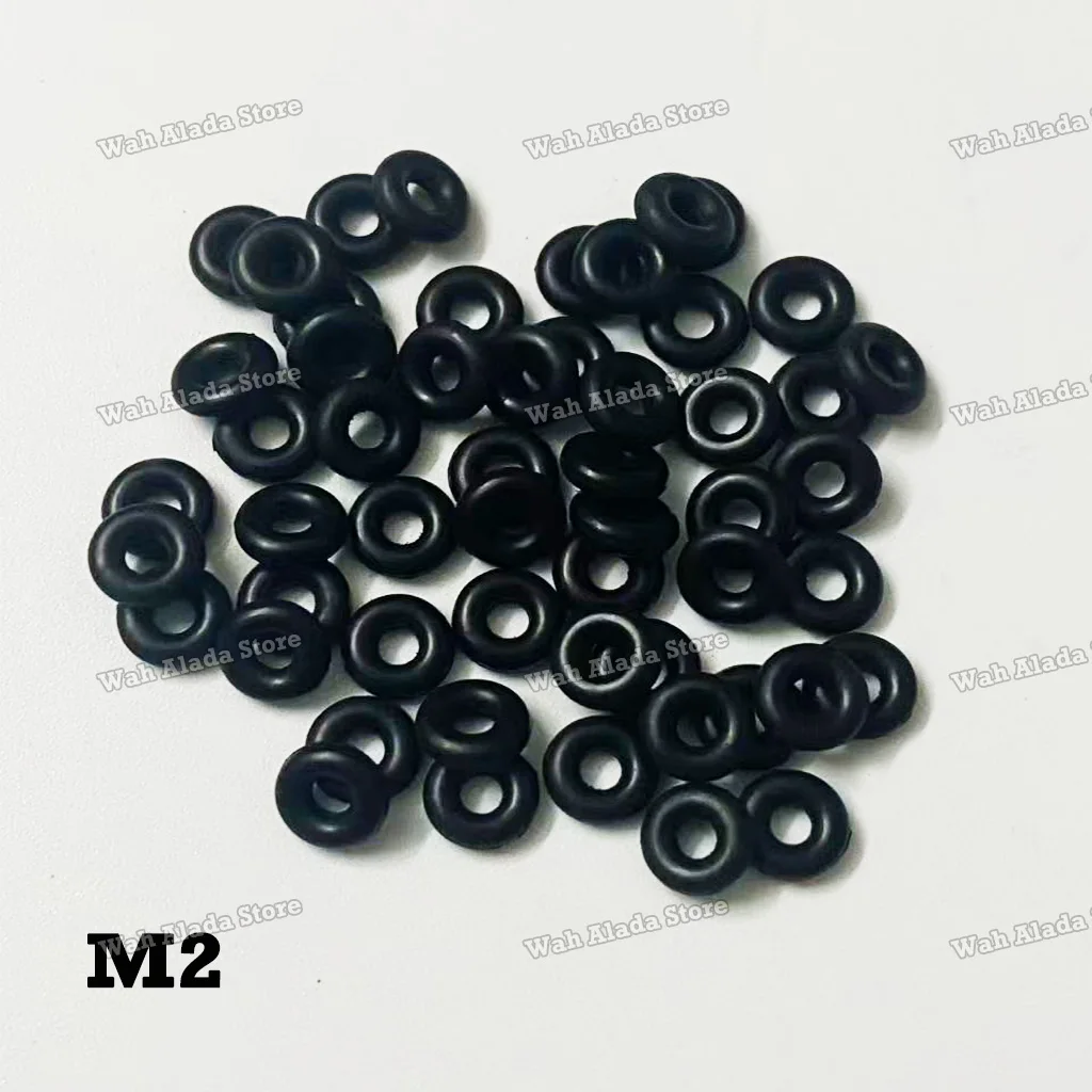 50 Stück M2 M3 O-förmige Silikon-Gummi-Unterlegscheiben Stoßdämpfer für F3 F4 Flugsteuerung F405 F411 30A 40A RC ESC Dämpfungsteile – Detail 5