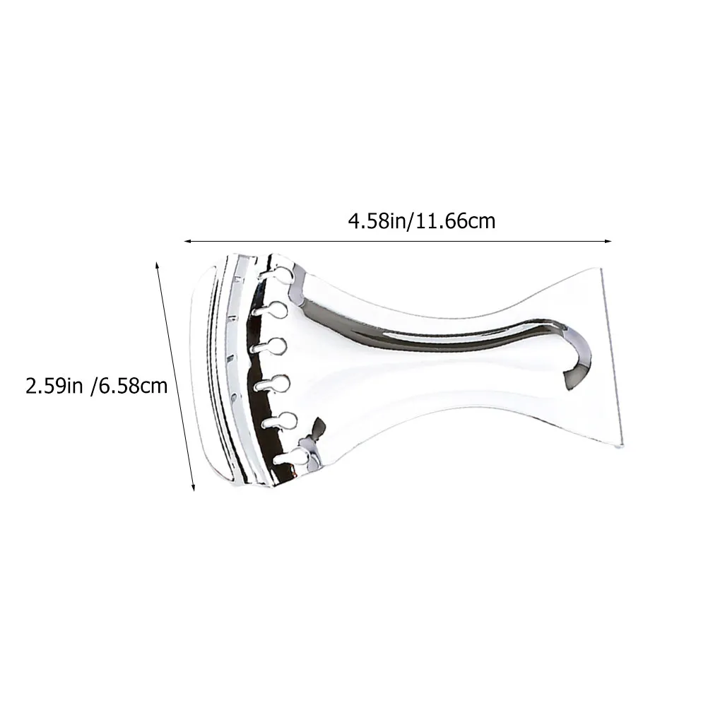 Guitar Tailpiece Metal Replacement for Resonator Electric Acoustic 6 String Instruments Easy Installation Improved Sound
