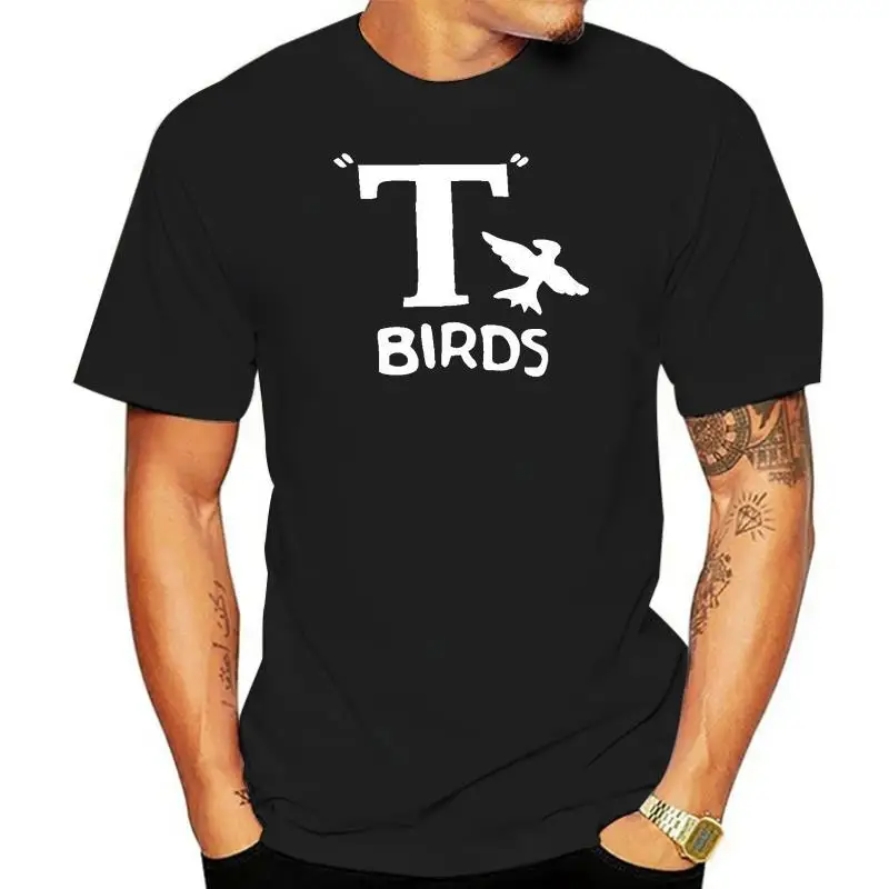 T Birds T-Shirt Grease John Travolta T Bird Men Kids Rydell High 80s Retro Cool Casual pride t shirt men Free Shipping