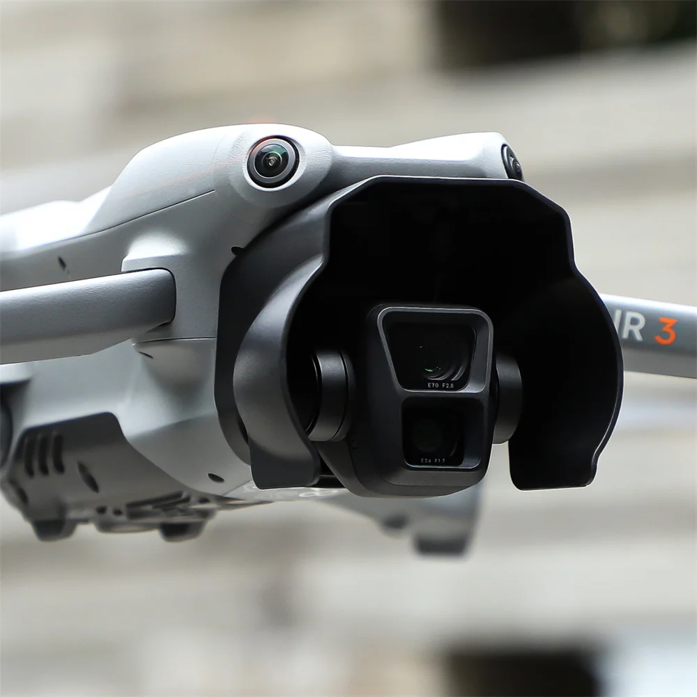مكافحة وهج عدسة هود ل DJI الهواء 3 الطائرة بدون طيار ، Gimbal الغطاء الواقي ، المضادة للوهج غطاء Lens ، اكسسوارات الطائرة بدون طيار