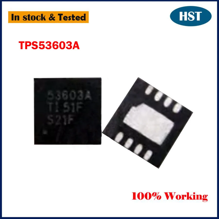 10PCS/LOT New Original TPS53603ADRGR TPS53603A 53603A QFN8 Drive Chip IC Chipset