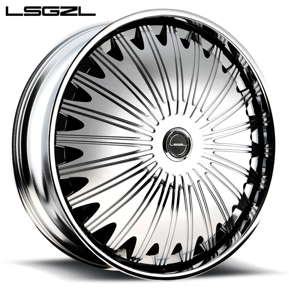 

LSGZL forged aluminum alloy wheel 18 19 20 21 22 inches can be customized stitching color alloy wheel