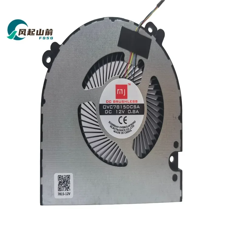 for OVC7815DCSA 7815 DC12V 0.8A Built-in Notebook Cooling Fan Replacement Part for Laptop Internal Cooler