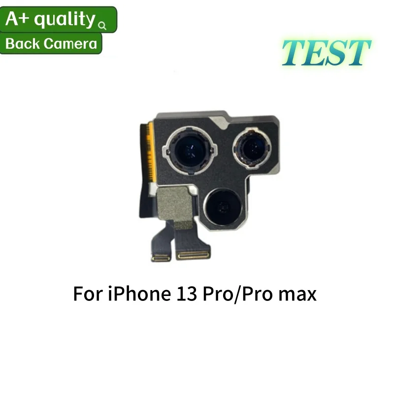 Fully Tested Rear Camera With Flex Cable for iPhone 11 12 13 14 15 16 17 Pro Max 12/13 Mini Back Camera Replacement Part image 3