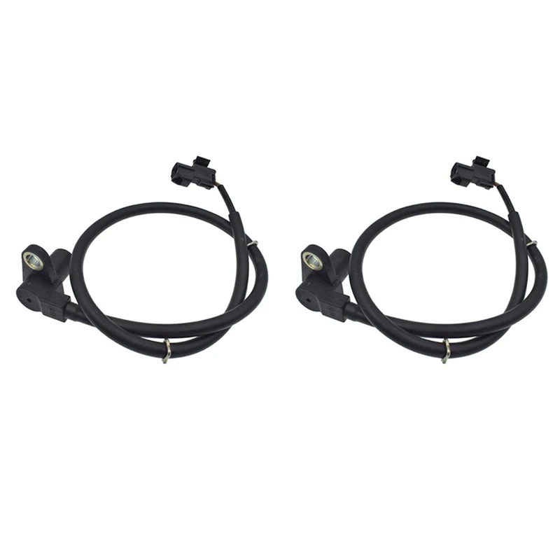 2X Rear ABS Sensor Wheel Speed Sensor For Mitsubishi Pajero Montero IO Pinin H66 H67 H76 H77 1999-2006 MR569090 MR475175