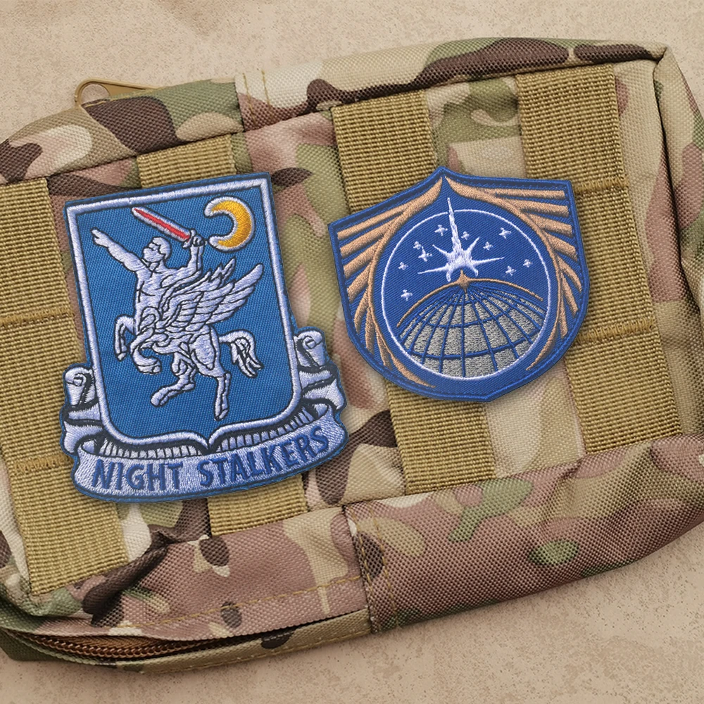 الولايات المتحدة الأمريكية 160th الطيران ليلة ساق التصحيح هوك وحلقة القتالية التكتيكية التصحيح في الهواء الطلق لسترة سترة #4