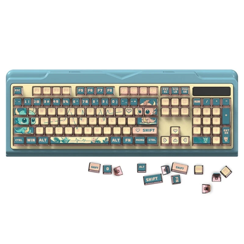 Keycaps độc đáo có chiều cao ASA cho bàn phím cơ 116 phím giúp tăng năng suất