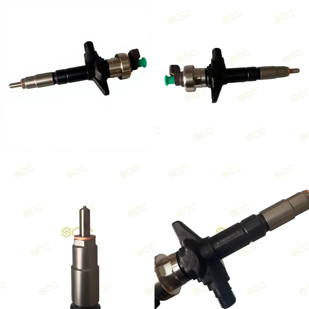 【2026 Hot Selling】 High Quality 8-98246751-0 Common Rail Fuel Injector for 4JJ1 Heavy Engine Parts
