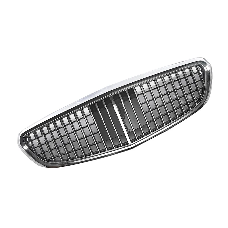 Front Grill For Mercedes W205 C class C250 C300 C400 2014-2021 Standing Emblem Bumper Grille Exclusive/Elegance Maybach Style