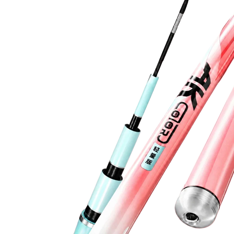 4H Carbon Light Hard Fishing Rod All Round Telescopic Hand Rod Silver Carp Bighead Crucian Carp Wild Freshwater Fishing Pole