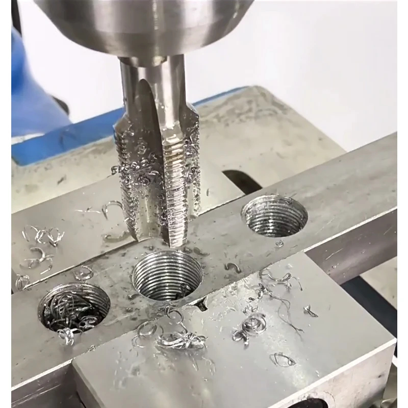 LY Industrial Tapping and Drilling Machine 2 in 1 Multifunctional Electric Easy Arm Power Threading Tool with Chucks 380V