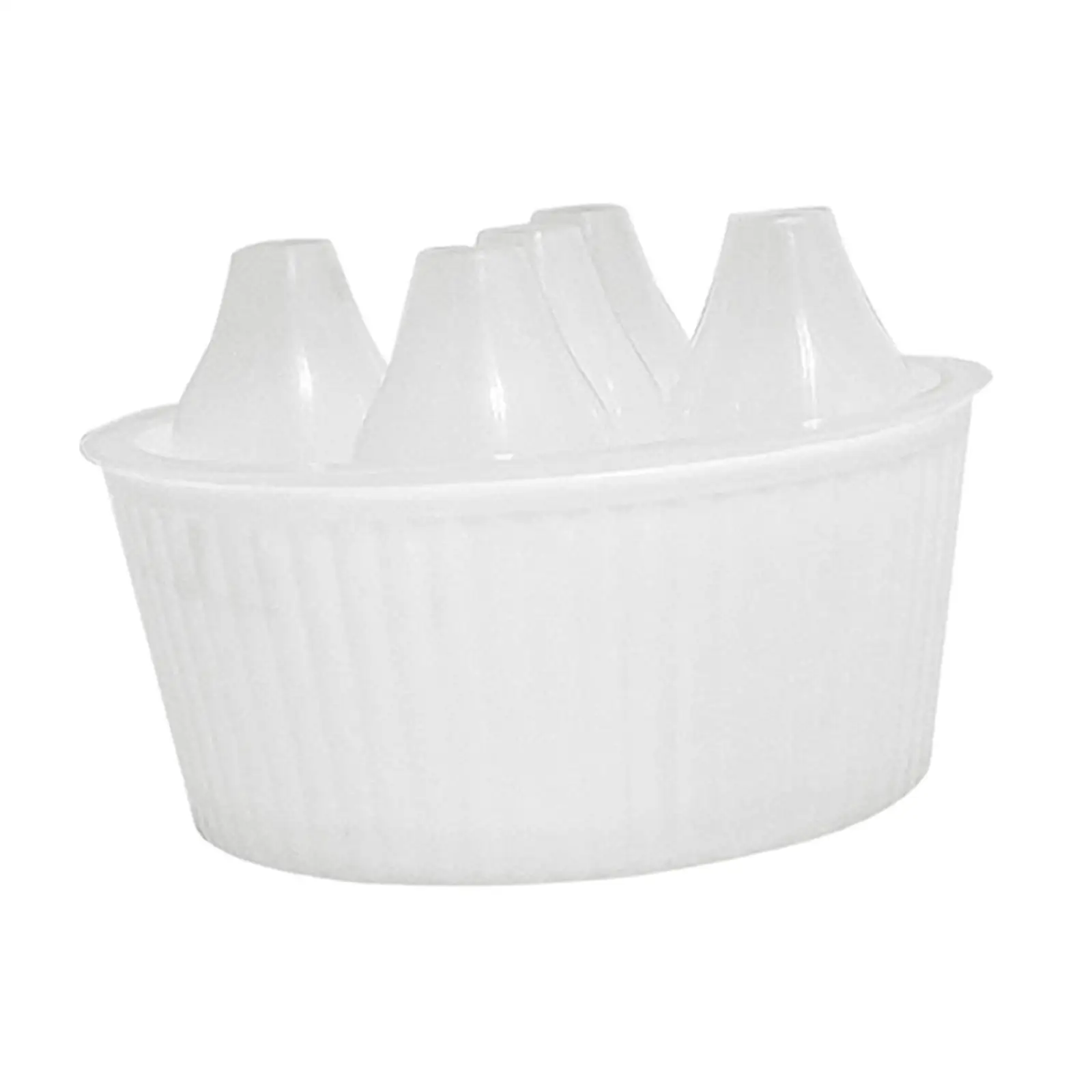 Hydroponic Planter Container with Stable Bottom Self Watering Flower Pot for Tabletop Decorative Indoor Outdoor Planting