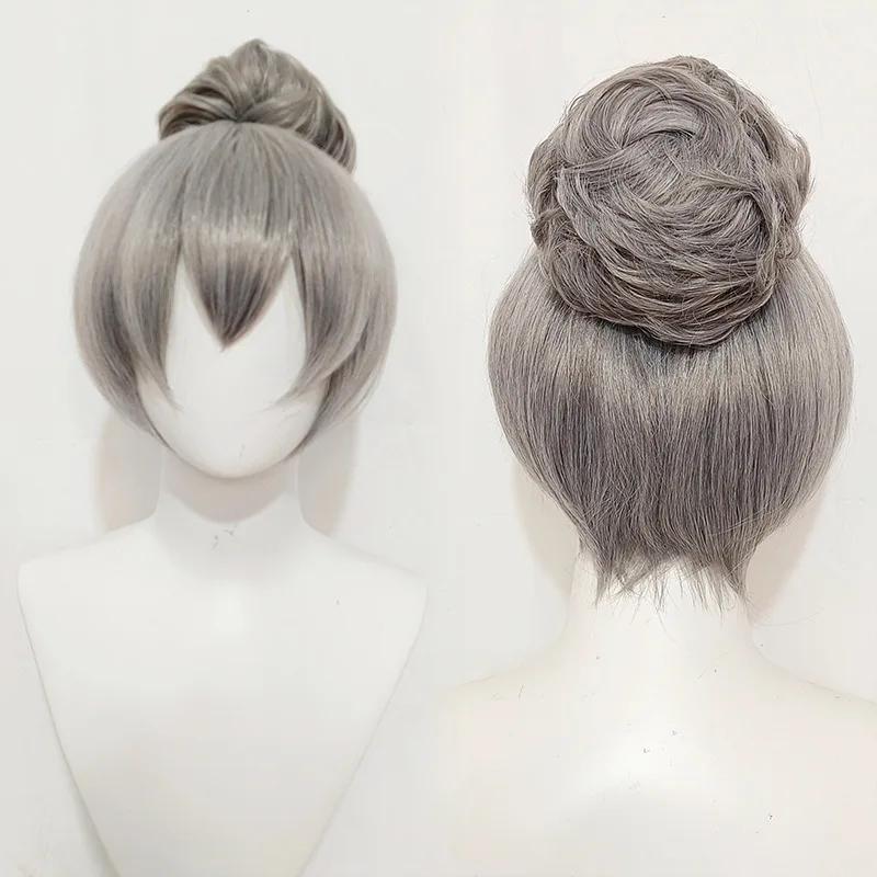 2D Anime Cosplay Wig Easy Styling Cos Hair for Comic Exhibition Role Play