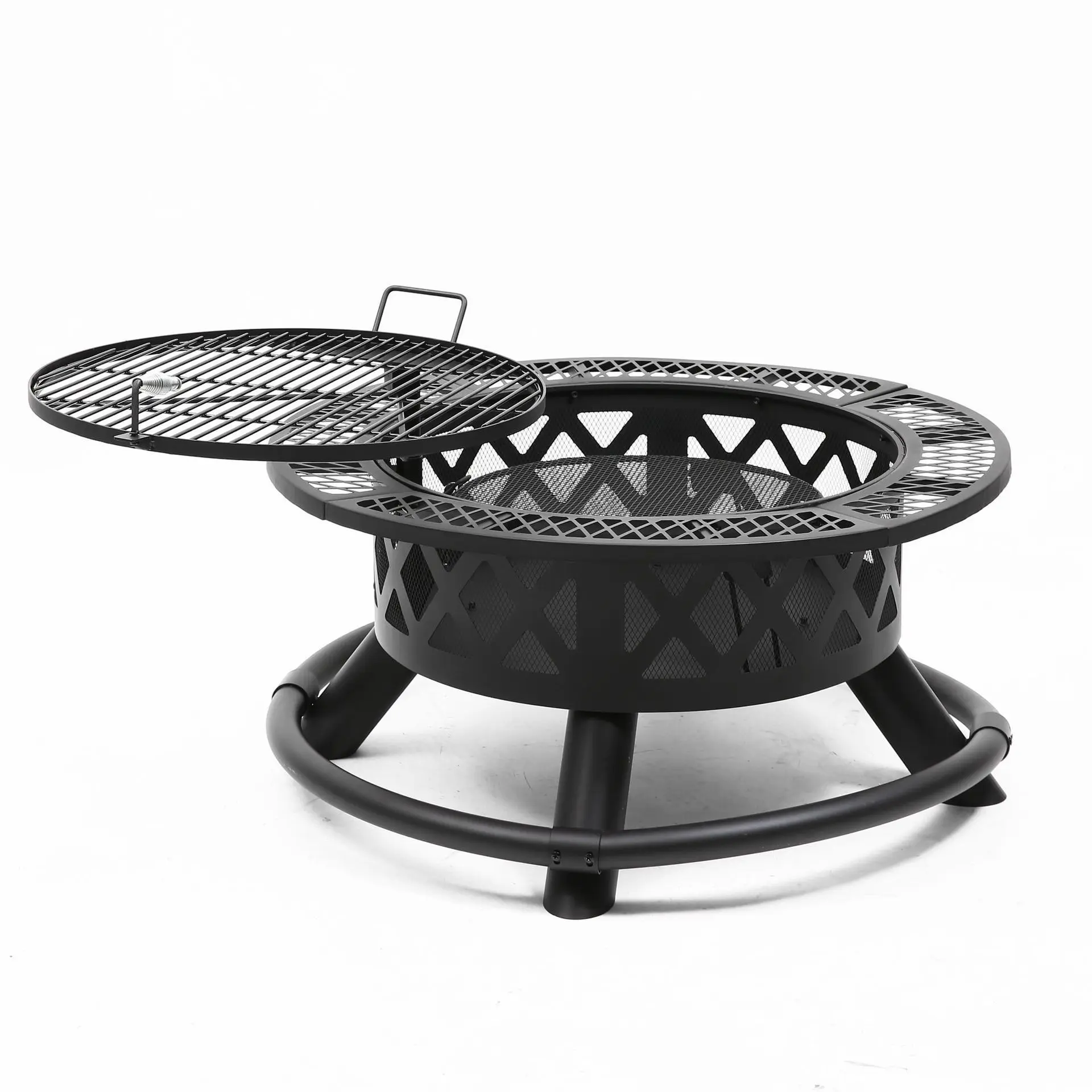 

Barbecue Grill Household Grill Patio Campfire Brazier Charcoal Large Outdoor Grill