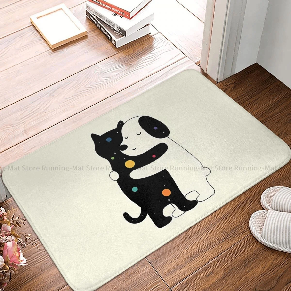 Anti-Slip Doormat Kitchen Mat Universal Language Floor Carpet Entrance Door Rug Bedroom Decor