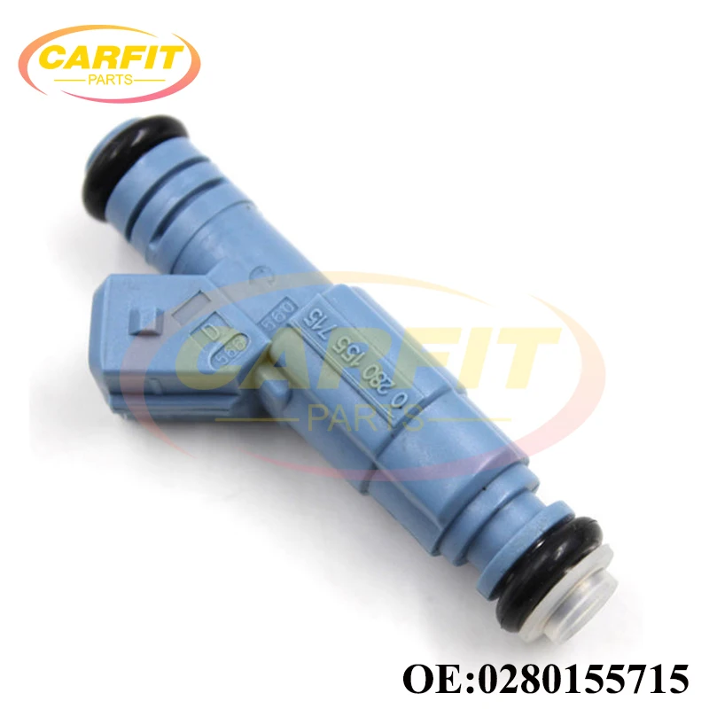 High Quality OEM 0280155715 F5DE-B5A Fuel Injector For Ford Pontiac Chevrolet LS1 EV1 5.0L 5.7L V8 250cc 24lb Car Accessories