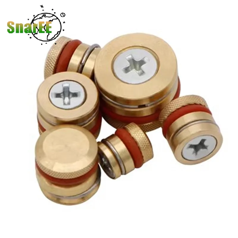 

6/8/10/12/14/16/18/20 Brass Plug High Temperature Resistance Mold Water Column Plug Cross Galvanized Screw