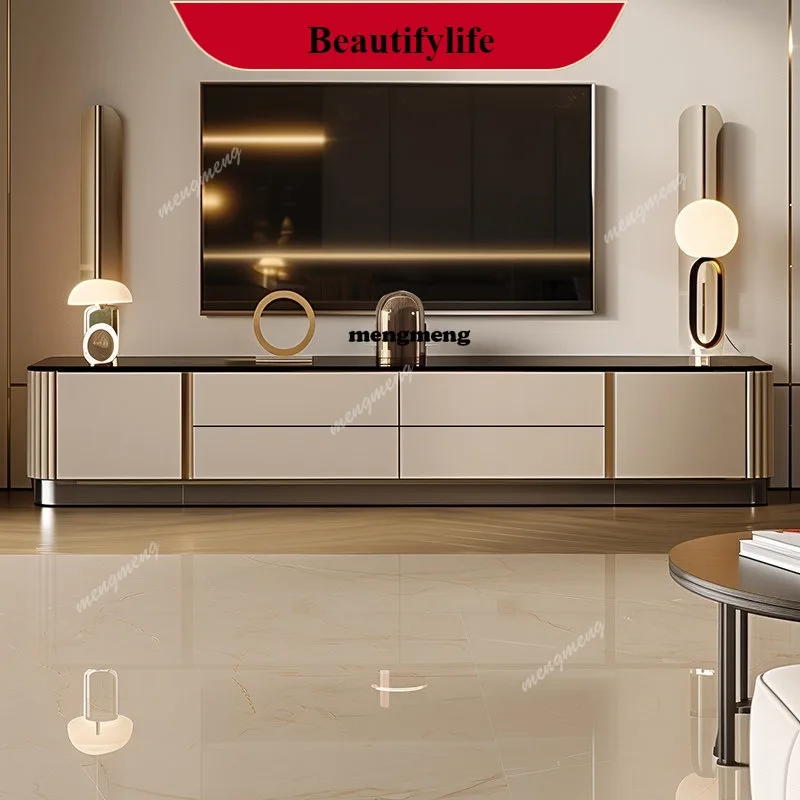 

2.4 meters TV cabinet, high-end coffee table combination, living room, home TV cabinet