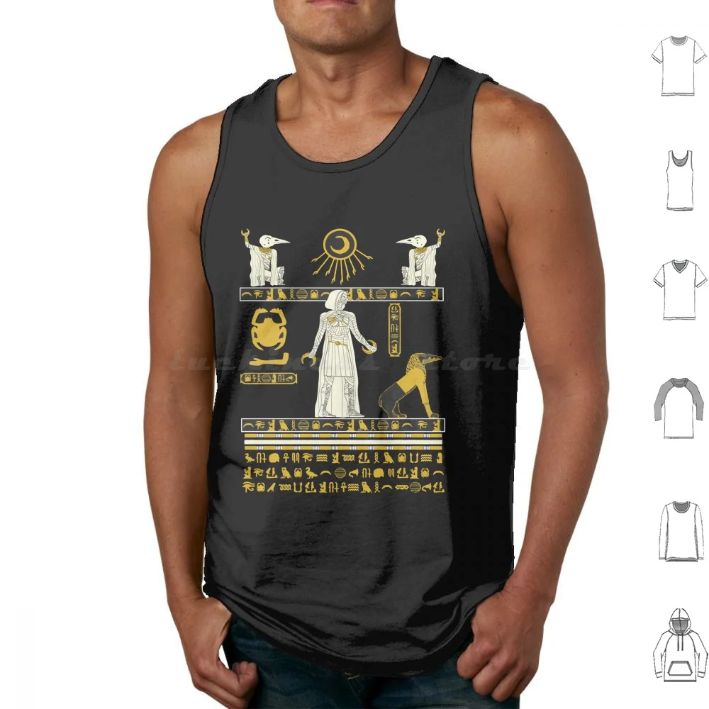 Tomb Of The Moon God Tank Tops Vest Sleeveless Amazing No Way Home Comic Hero Moon Knight Egypt Mummy Gods The Mummy