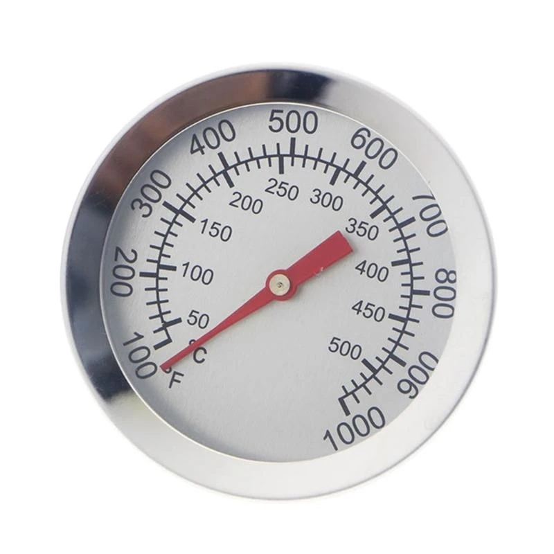 

JU64 BBQ Outdoor Barbecue Smoker Grill Stainless Steel Barbecue Thermometers BBQ Temperature Gauges for Charbroil