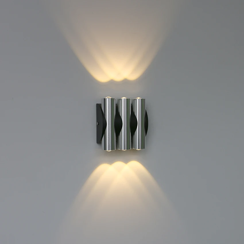 

Creative LED Wall Light Aluminum Wall Lamp Up and Down Wall Sconce Living Room Bedroom Aside Corridor Stairs Wall Lights BL79x