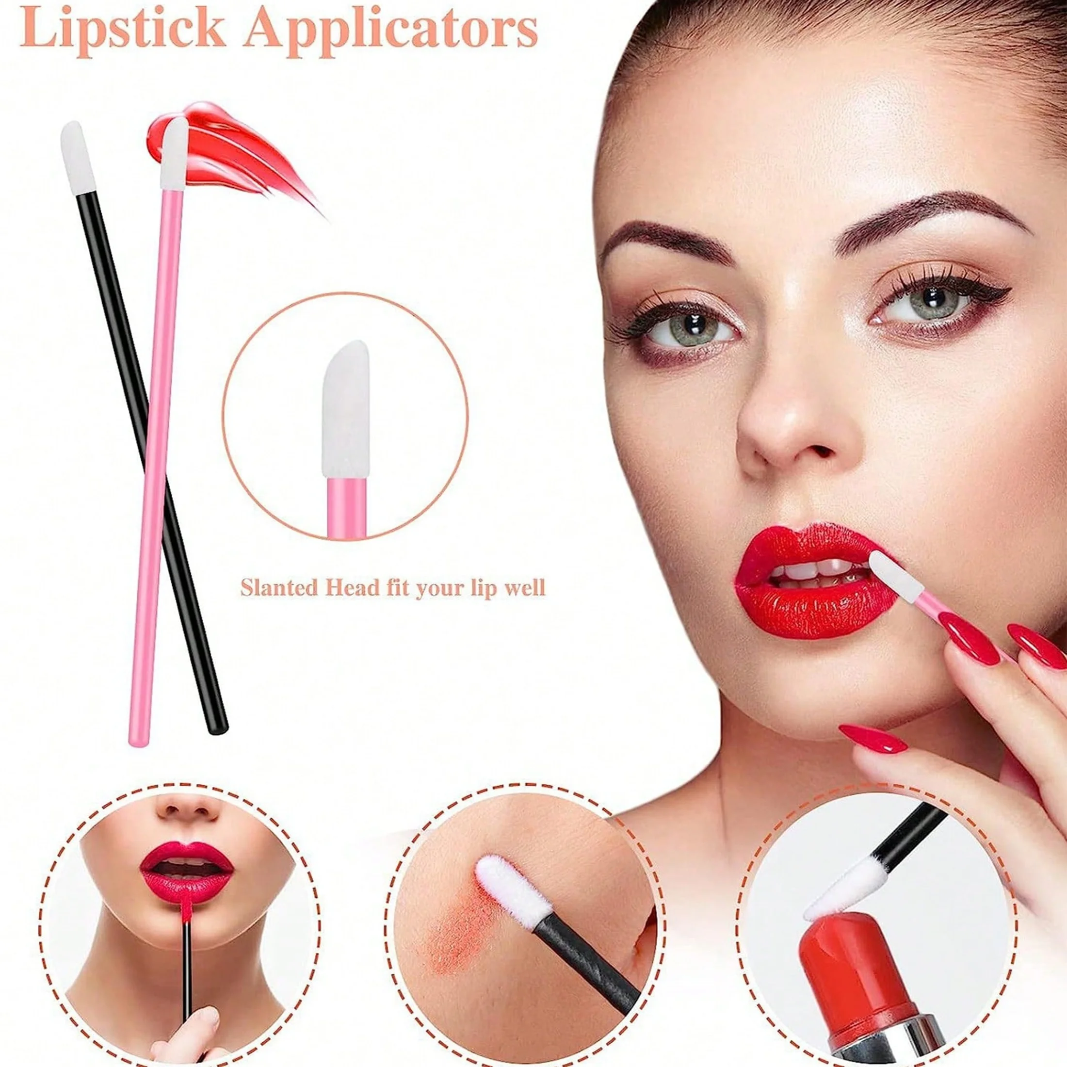 300 قطعة مجموعة أدوات ماكياج فاخرة المتاح مع حقيبة للتخزين المحمولة أحمر الشفاه قضيب عصي الماسكارا رمش عينيه فرش #5